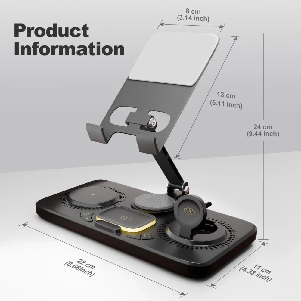 Foldable Wireless Charging Station