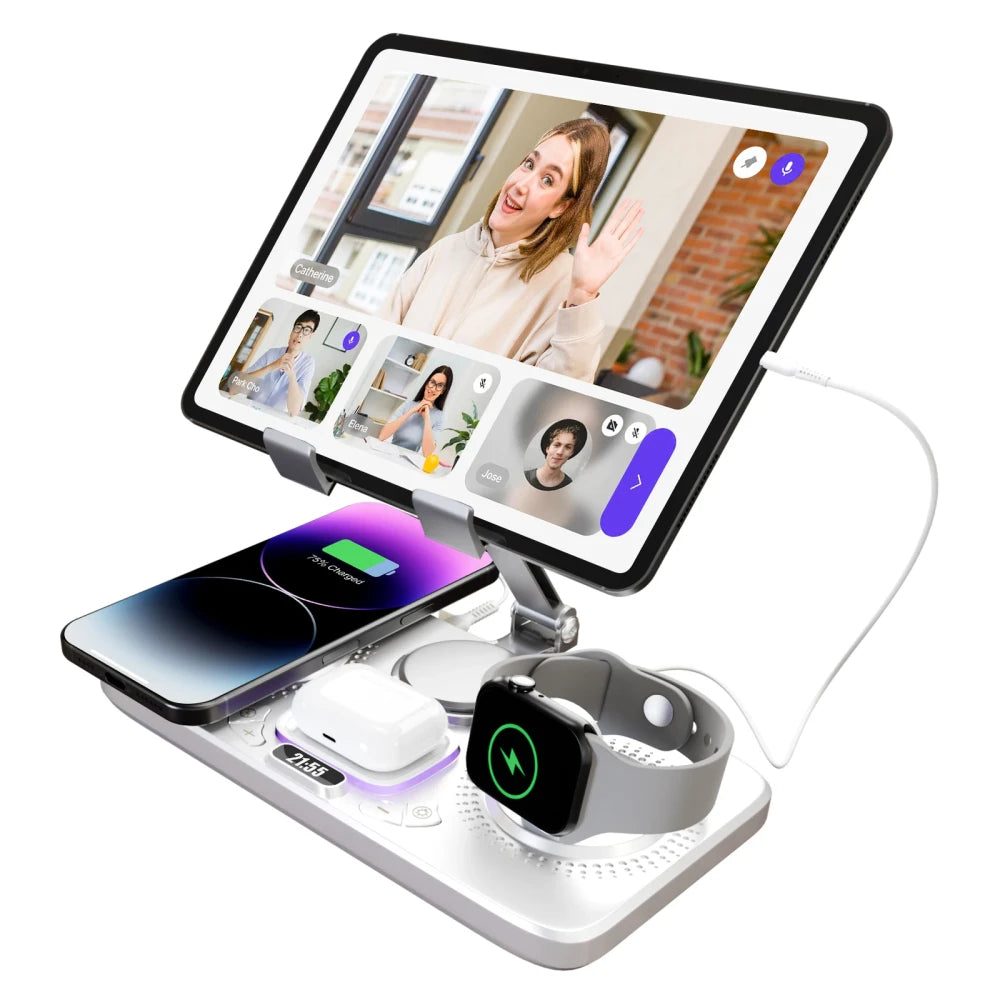 Foldable Wireless Charging Station