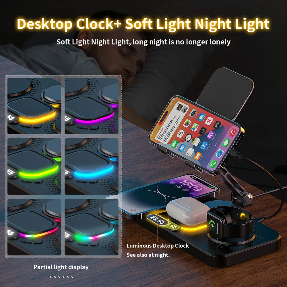 Foldable Wireless Charging Station