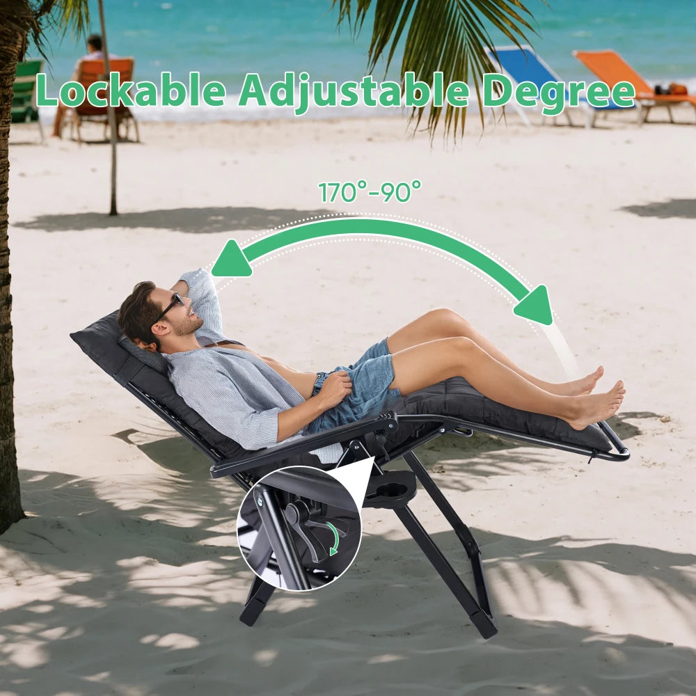 Zero Gravity Patio Lounge Chair